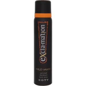 Coty Exclamation Wild Musk Ladies Deodorant Spray 90ml