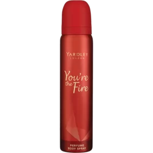 Yardley You're The Fire Perfume Body Spray 90ml