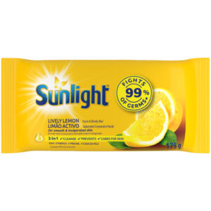 Sunlight Lively Lemon Bath Soap 175g