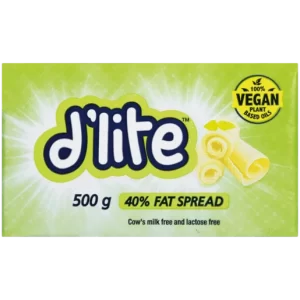 D'Lite 40% Fat Spread Brick 500g