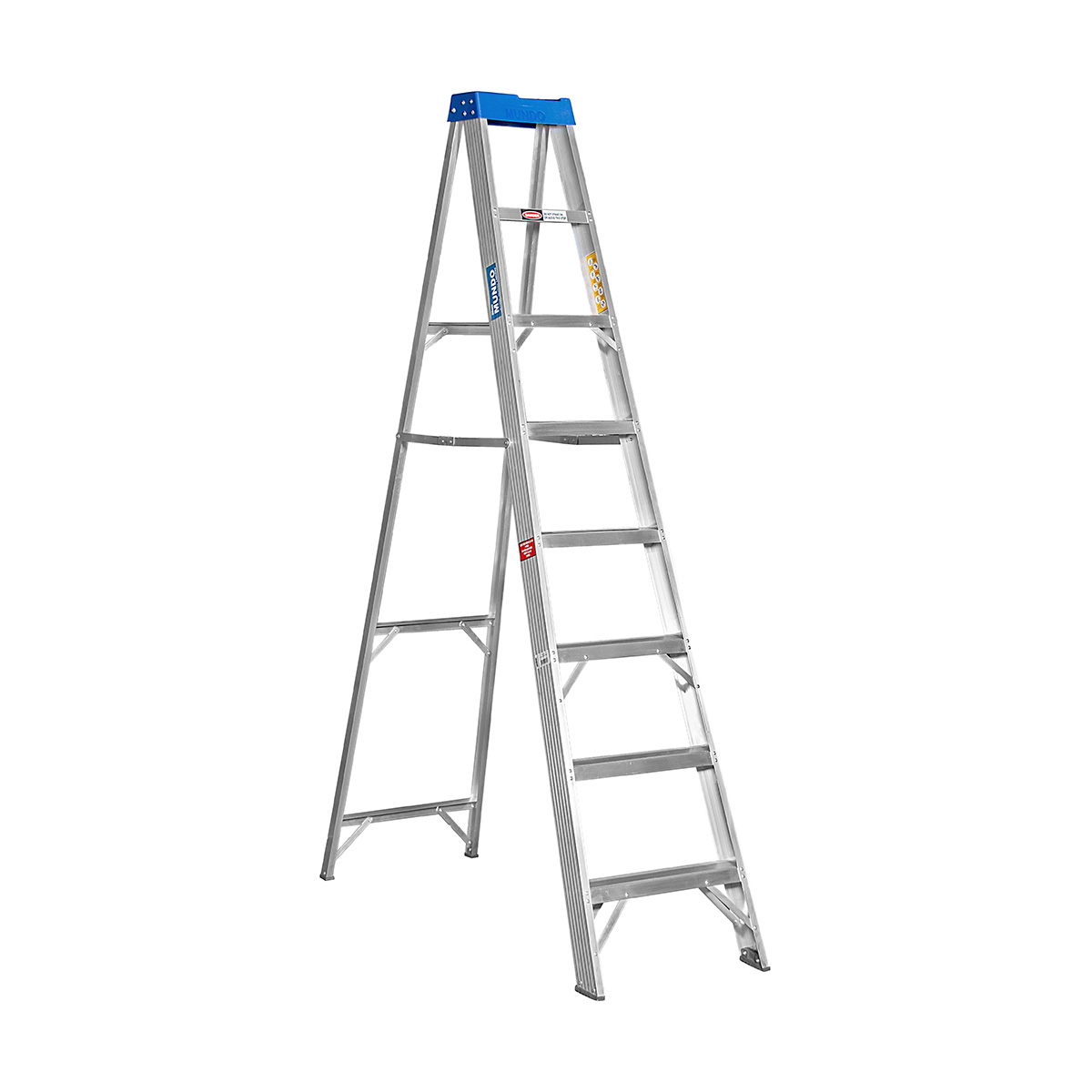 Mundo 8 Step Ladder (Single Sided) Aluminium MUN1008