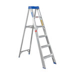 Mundo 6 Step Ladder (Single Sided) Aluminium MUN1006