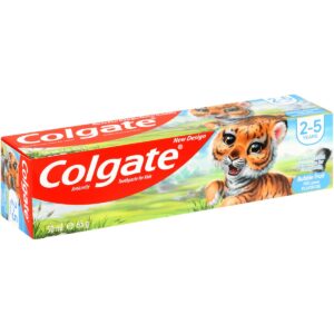 Colgate Toothpaste 50ml 2-5 Years Bubble Fruit