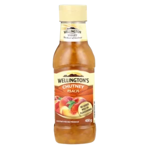 Wellington Squeeze Chutney 450G Peach