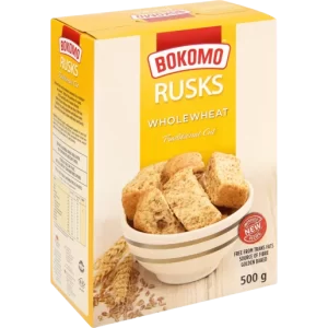 Bokomo Rusks 500G Whole Wheat