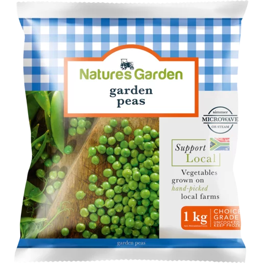 Natures Garden 1Kg Garden Peas