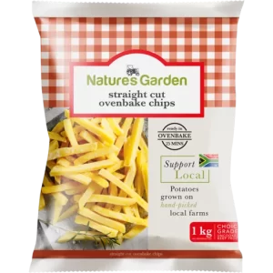 Natures Garden Chips 1Kg Oven  Baked