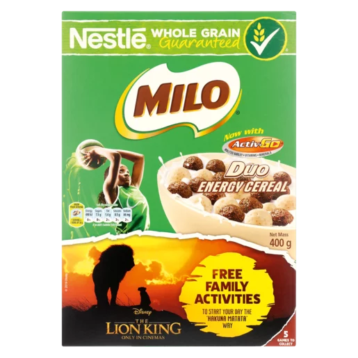 Milo Cereal 400G Duo