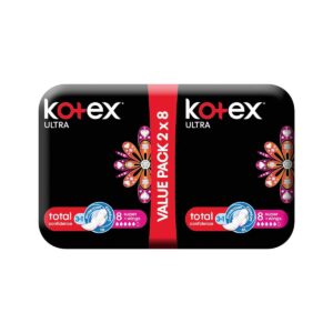 Kotex Ultra Thin Pads 16's Super Duo Wings