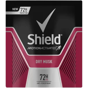 Shield Musk Mens Anti-Perspirant Roll-On Refill Sachet 50ml