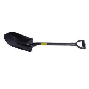 Lasher Shovel Round Nose Open Socket (Steel Shaft, Metal Hilt MB2) | FG00415
