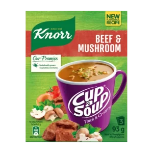 Knorr Cup A Soup Thick&Creamy Beef&Mush