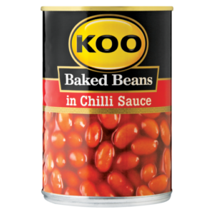 Koo Baked Beans 410G Chilli Tomato Sauce