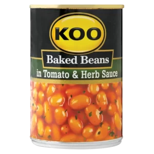 Koo Baked Beans 410G Tomato Herb Sauce
