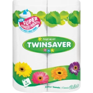 Twinsaver Kitchen Towels 4S White
