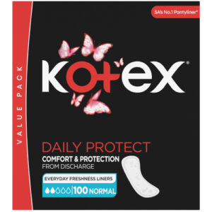 Kotex Pantyliners Valuepack Normal 100