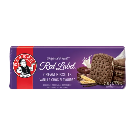 Bakers Red Label 200G Vanilla Creams