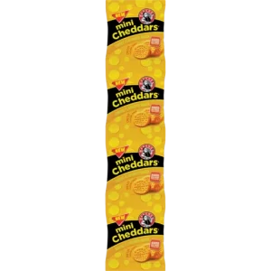 Bakers Mini Cheddar Strip 4S Cheese