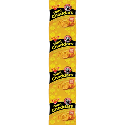 Bakers Mini Cheddar Strip 4S Cheese