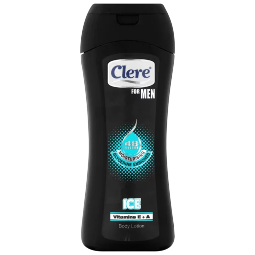Clere For Men Glycerine Enriched Ice Body Lotion Bottle 400ml