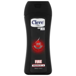 Clere For Men Glycerine Enriched Fire Body Lotion Bottle 400ml