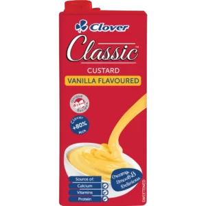 Clover Classic Vanilla Flavoured Custard 1L