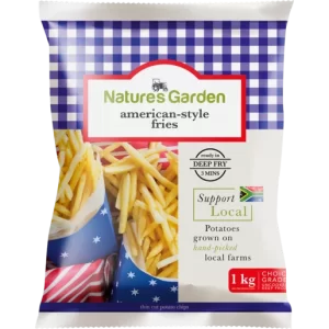 Natures Garden American Styre Fries 1Kg
