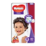 Huggies Size 4 Jumbo Diaper Pants 50 Pack