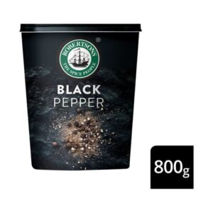 Robertsons Spice 800G Black Peppercorns