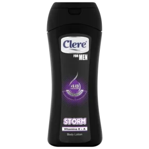 Clere For Men Storm Glycerine Enriched Body Lotion Bottle 400ml
