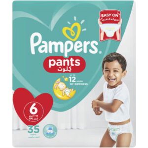 Pampers Active Pants Vp #6 Xl 35S