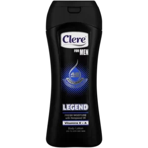 Clere For Men Legend Fresh Moisture Dry to Very Dry Skin Body Lotion Bottle 450ml