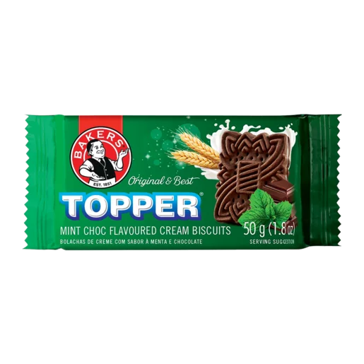 Bakers Toppers Mini 50G Chocolate Mint