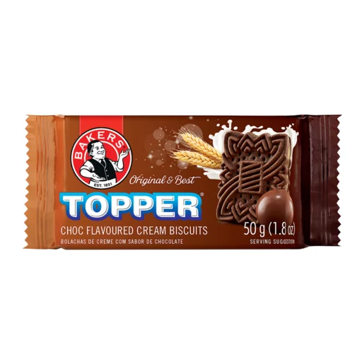 Bakers Toppers Mini 50G Chocolate