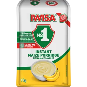 Iwisa Porridge 1Kg Banana