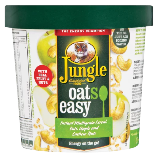 Jungle Oats On The Go 50G Apple & Cashew