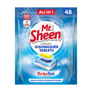 Mr. Sheen Automatic Dishwasher Detergent Tablets (48 Tablets)