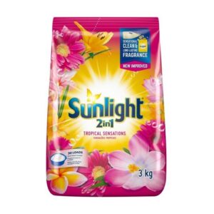 Sunlight Tropical Sensations 2in1 Hand Washing Powder Detergent 3kg