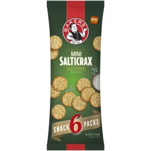 Bakers Mini Salticrax Orig Multipack 6S