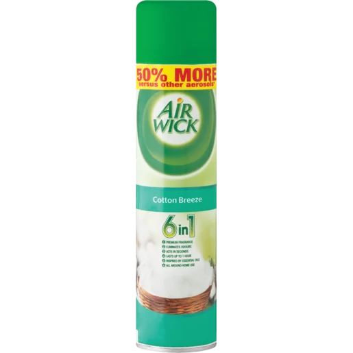 Airwick Cotton Breeze Air Freshener Can 280ml
