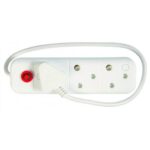 Ellies 3 Way Multiplug + 0.5M Cord (3X10A)