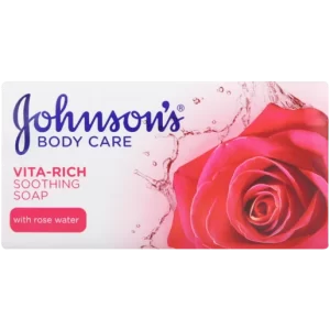 Johnson's Vita-Rich Rose Water Replenishing Soap 175g