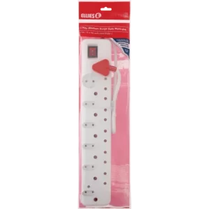Ellies 12 Way Medium Surge Safe Multiplug FELP61S