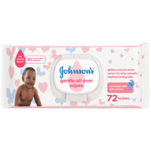 Johnson's Gentle All Over 72 Wipes