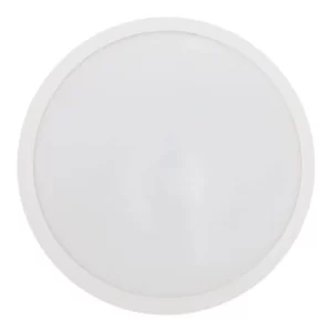 Flash PC LED Bulkhead Round 6w LED White