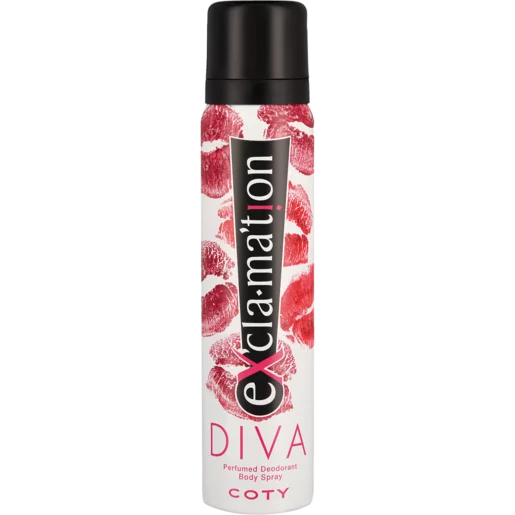 Coty Exclamation Ladies Diva Deodorant Spray 90ml