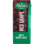 Rhodes 100% Juice 200Ml Red Grape