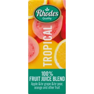 Rhodes 100% Juice 200Ml Tropical
