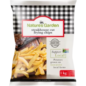 Natures Garden 1Kg Steakhouse Chips
