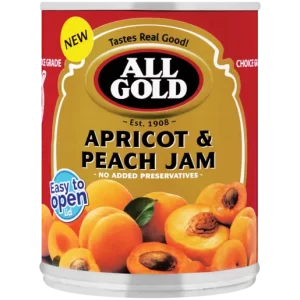 All Gold Jam 450G Apricot & Peach